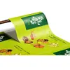 Pegatinas de material PET impermeables, permanentes, autoadhesivas, con logotipo personalizado, venta al por mayor de fábrica, adecuadas para marcos de fotos de manualidades, cera