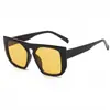 Gafas de sol para mujer de estilo nuevo europeo y americano con montura grande, de venta popular en internet transfronteriza, protección solar, bloqueo UV, gafas de sol unisex