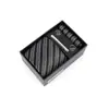 Caja de Regalo para Corbata Ropa Formal para Hombre Negocios de Gama Alta Boda Festividad Corbata de Seda de Poliéster Hecha a Mano de Gama Alta Corbata Personalizada para Hombre