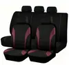 Funda Universal para Asiento de Coche de 5 Plazas con Cintura de Línea Única, Juego de 9 Piezas para Exportación a Sudeste Asiático, Rusia, África y Otros Mercados de Ultramar