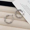 Casual, Modernos, Exquisitos, Luxo Acessível, Coleção de Brincos Torcidos Brilhantes de Alta Qualidade, Brincos Elegantes Versáteis para o Dia a Dia para Mulheres
