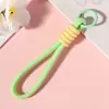 Nuevo Lanyard de Anillo de Silicona Correa para Taza de Agua Correa para Teléfono Correa de Mano Portátil para Exteriores Serie de Colores Dopamina Al por Mayor