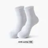 Meias Masculinas de Verão Finas Meia-panturrilha Antibacterianas Resistentes a Odores Meias Esportivas para Jovens Masculinas Brancas Meias Curtas Masculinas Atacado