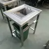 Estación de Recolección de Residuos Alimentarios de Hotel, Estación de Residuos Alimentarios con Separación Seca y Húmeda, Estación de Comedor con Filtro de Grasa de Acero Inoxidable para Cafeterías
