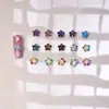 Gelo Transparente Estampa de Leopardo Estrela de Cinco Pontas Joias para Unhas Resina Diamante Acessórios de Unha Vestíveis Material DIY Brincos Grampo de Cabelo Pequenos Acessórios