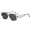 2024GM nuevas gafas de sol de placa de alta densidad M114 simples de ocho gafas de marco de gafas de espejo patas de tela etiqueta de moda delgada