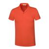 Camiseta polo de manga corta transfronteriza logo personalizado color liso overol camisa cultural bordado grupo ropa de clase de deportes