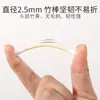 Pequeños Bastoncillos de Algodón para Maquillaje Desechables de Doble Punta con Palillos de Bambú para Limpieza de Oídos Limpieza de Maquillaje Bastoncillos de Algodón Sanitarios Caja Redonda Grande