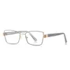 Gafas Originales Anti-Luz Azul 3171 con Varillas Anchas de Alambre Dorado, Montura Pequeña, Populares en Sudamérica, Unisex, Gafas Sin Graduación
