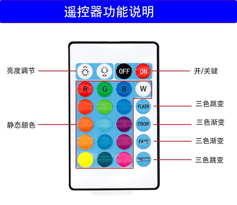 遥控器功能说明