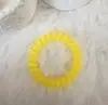 Cordón para Teléfono Color Caramelo Arcoíris de Verano, Diadema, Cuerda para el Cabello, Banda Elástica Alta, Cuerda para Cola de Cabello de Mujer, Elegantes Accesorios para el Cabello