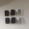 Pata de mesa plegable sujetador de carcasa única de plástico para escritorio de escritura, mesita de noche pequeña, accesorios y piezas de mesa plegable