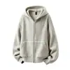 Sudadera con capucha a rayas estilo retro americano transfronteriza, estilo streetwear, nueva colección primavera/otoño para hombres y mujeres, atuendo de pareja