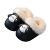 Chinelos de Algodão de Inverno para Bebês e Crianças Meninos e Meninas Bebê Interno Casa Capas de Sapato Removíveis Quentes e Impermeáveis Criança Pequena