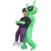 Disfraz Inflable de Dinosaurio, Traje Inflable de Alien para Adultos, Fiesta de Halloween, Versión Infantil TK Transfronteriza de Amazon