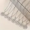 Collar Transfronterizo Europeo y Americano Más Vendido Collar con Letra Inglesa Zirconia Diseño de Lujo Ligero de Nicho Accesorios Versátiles Que No Se Desvanecen