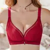 Nuevo Sujetador Sexy para Mujer de Talla Grande con Push-Up, Sin Aros, Transpirable, Encaje Hermoso en la Espalda, Ropa Interior para Pechos sin Costuras