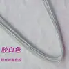 Material de flor de seda No. 24 tallos de flor DIY accesorios para flores artificiales hechas a mano con cuentas, alambre de hierro de colores para dar forma a las flores