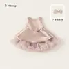 Ropa Infantil Youbao Vestido para Niña Fiesta de Cumpleaños Vestido para Niña Bebé de un Año Vestido de Tul con Lazo