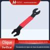 Chave de pedal de bicicleta ferramenta de reparo chave de desmontagem de bicicleta remoção de pedal porca dianteira e traseira ferramenta de reparo
