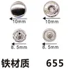 Promoção 831 botão de pressão de quatro partes 201 botões de metal 633 botão de pressão para jaqueta de plumas jaqueta acolchoada de algodão fornecimento em grande estoque