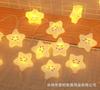 Luces decorativas pequeñas para decorar habitaciones, puestos de mercado nocturno, guirnaldas de luces para ambientes de camping, luces de nubes para guarderías, faroles de estrellas.