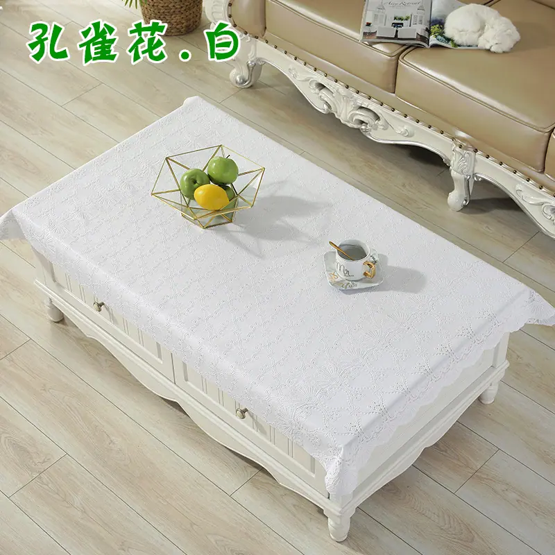 90x137 孔雀花 白色