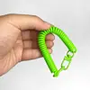 Lanyard de Anillo de Resorte Colorido con Forma de Puerta para DIY, Cordón para Teléfono, Cuerda de Mano, Colgante Llavero, Colgante para Funda de Teléfono Móvil, Lanyard para Auriculares
