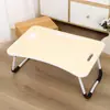 Mesa de computador dobrável, mesa de cama, mesa preguiçosa, especializada para comércio exterior, mesa pequena para dormitórios estudantis, mesa kang, dobrável
