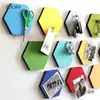 Placa Absorvente de Som de Feltro Placa à Prova de Som Hexagonal de Feltro Decoração de Jardim de Infância Fundo de Parede de Fotos Adesivo Feltro Autoadesivo Metabo