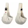Transportadora para gatos, diseño cruzado, transpirable, ajustable, adecuada para gatos y perros pequeños y medianos, ideal para salidas al aire libre, elegante transportadora para perros