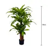 Maceta de Suelo Simulada de Palo de Rosa Brasileño Planta de Interior Sala de Estar Planta Verde Grande Árbol Falso Adorno Decorativo de Alta Gama Múltiples Especificaciones