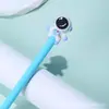 Llavero de Celebridad de Internet Tapa de Bolígrafo de Dibujos Animados de Astronauta Colgante de Bolsa Llavero Lindo de Oso Rayo para Coche Colgante Pequeño