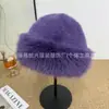 Nuevo Estilo de Sombrero Mongol para Mujer 2026, Cortavientos para Otoño e Invierno, Felpa Engrosada de Piel Sintética de Visón, Cálido, Moderno, Versátil, Transfronterizo