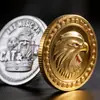 Monedas Conmemorativas Metálicas Personalizadas Turismo Logo Cultural y Creativo Insignias de Doble Cara Hechas a Medida Insignias Conmemorativas Corporativas Fuente de Fabricación de Fábrica