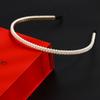 Estilo coreano moda nova headband INS Francês simples pérola cocar hairpin retro headband das mulheres pacote de cabelo R191