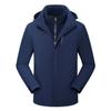 Chaquetas para Exteriores Personalizadas para Hombres y Mujeres, Forro Interior Desmontable Tres en Uno, Chaquetas Cálidas para Otoño e Invierno, Stock Listo de Fábrica