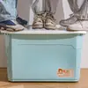 Caja de Almacenamiento de Plástico Personalizada para Uso Doméstico, Caja de Almacenamiento Engrosada para Ropa y Colchas, Caja de Almacenamiento de Juguetes, Caja Grande de Almacenamiento y Organización