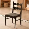 Silla de comedor vintage de madera maciza estilo francés, sillón tapizado de diseñador para uso doméstico, silla individual para sala de estar, silla de moda estilo mid-century con respaldo