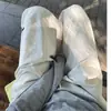 Pantalones de Trabajo Bordados con Corazón Blanco para Mujer, Nuevo Estilo Verano 2026, Petite Cintura Alta Adelgazantes Casuales de Secado Rápido para Senderismo