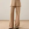 26 Outono Inverno Novo Suéter Feminino Gola V de Caxemira Solto Emagrecedor Comprimento Médio Conjunto Versátil de Camada Base