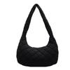 Bolso Romboidal de Estilo Francés a la Moda de Alta Gama Primavera 2025 Bolso Simple de Axila de Gran Capacidad Bolso de Hombro Cruzado a la Moda