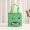 Bolsas de Tela No Tejida Halloween Transfronterizas, Bolsas de Regalo de Dulces Navideños para Niños, Bolsas de Mano para Compras en Centros Comerciales al por Mayor