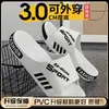 2025 Nuevas Sandalias de Verano para Hombre, Tamaño Grande, para Casa, Uso Exterior, Ropa Deportiva, Resistentes al Desgaste, Antideslizantes, Suela Gruesa