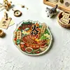 Shaoxing Sanwei Bookstore Ímã de Geladeira Areia Movediça Ponto Turístico Cidade Natal de Lu Xun Lembrança Especial Presente Cultural de Lu Xun