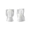 Molde de ángel de Navidad de silicona Zongbo, molde de silicona para hacer figuras de ángeles con corazones, molde para velas de aromaterapia y yeso DIY