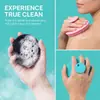 Cepillo de Baño de Silicona Amazon Portátil Montable en Pared Cepillo para Champú Herramienta Exfoliante para Bañarse y Limpieza Facial