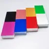 Lámina de metal de aluminio multicolor/tarjeta de presentación con marcado láser/material de depuración de grabado/aleación de aluminio y magnesio máquina de fibra óptica 50 láminas