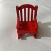 Silla Miniatura para Casa Estilo Europeo Modelo Mini Taburete Madera Adornos Taburete Pequeño Utilería Decorativa para Sesión Fotográfica Silla Pequeña