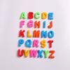 Fabricantes letras maiúsculas magnéticas em massa número caderno brinquedos de educação infantil letras adesivos de geladeira papelaria de educação infantil brinquedos de Iluminação